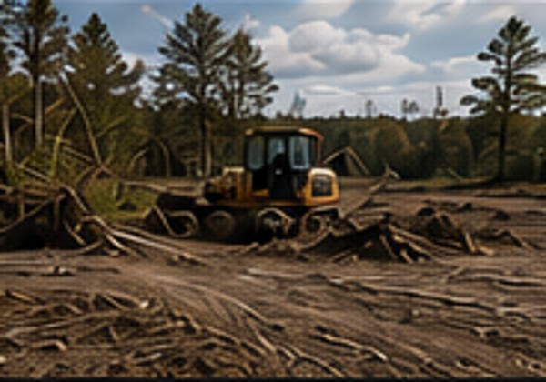 Land clearing work